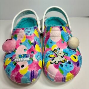 NWT. Crocs Disney Pixar Fuzzy Fun Clogs by Crocs size M8/W10 unisex